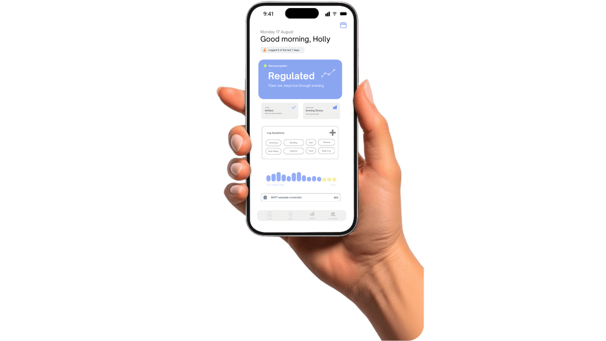Insyt app home screen